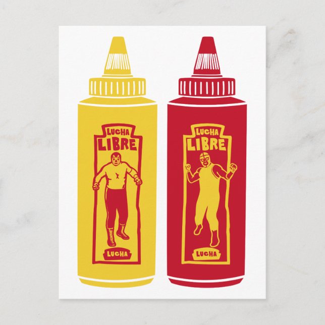 LUCHA#8 POSTKARTE (Vorderseite)