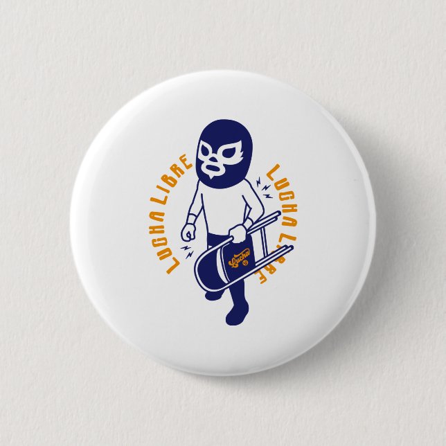 LUCHA LIBRE#131 BUTTON (Vorderseite)