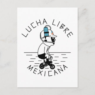 LUCHA LIBRE#26a Postkarte