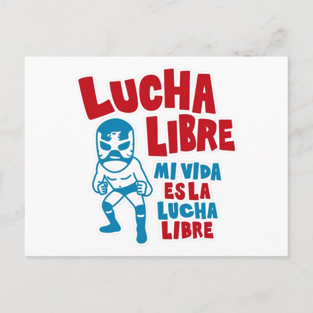 LUCHA LIBRE#89 POSTKARTE (Vorderseite)