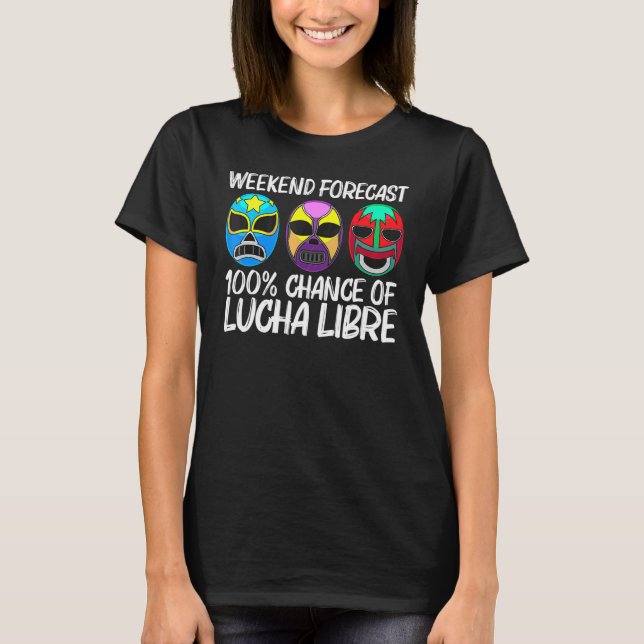 Lucha Libre Art for Men Wrestling Wrestler M T-Shirt (Vorderseite)