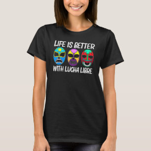 Lucha Libre Art for Men Wrestling Wrestler M T-Shirt