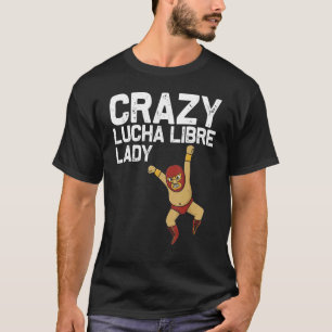 Lucha Libre Designs Women Mama Mexikanischer Wrest T-Shirt