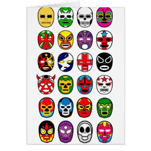 Lucha Libre Luchador mexikanische Wrestling-Masken