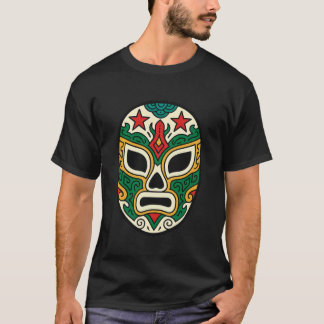 Lucha Libre Maske Mexikanisches Wrestling Luchador T-Shirt
