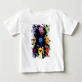 Lucha Libre Masken-mexikanisches Baby T-shirt