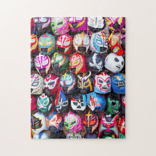 Lucha Libre Masken Puzzle