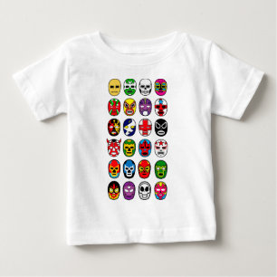 Lucha Libre Maskenringkämpfer Mexikaner-Wrestling Baby T-shirt