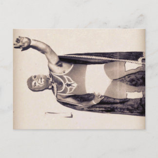 LUCHA LIBRE MEXICANA POSTKARTE