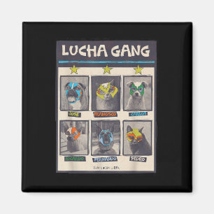 Lucha Libre Mexico Welppy Wrestling Mask Luchador Magnet