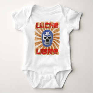 Lucha Libre Mexikaner-Wrestling Baby Strampler