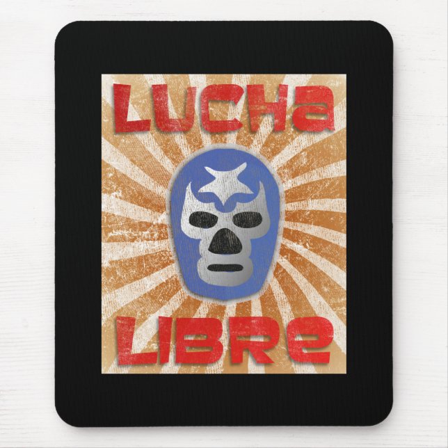 Lucha Libre Mexikaner-Wrestling Mousepad (Vorne)