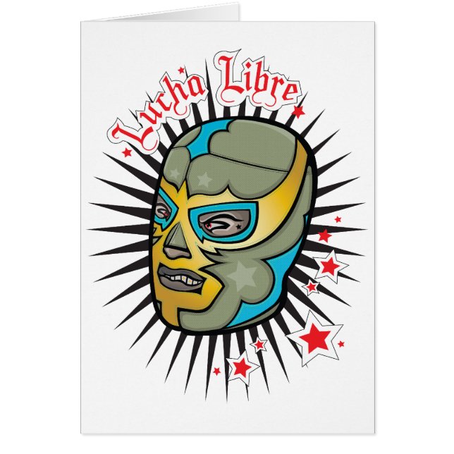 Lucha Libre mexikanische Wrestling-Maske (Vorne)