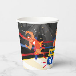 Lucha Libre Mexikanischer Wrestling Geburtstag Pappbecher