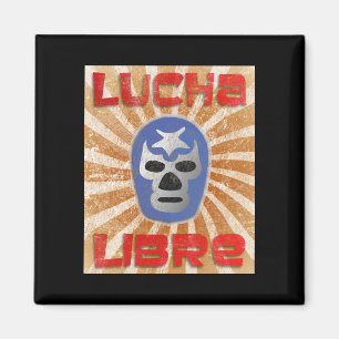 Lucha Libre Mexikanischer Wrestling Magnet
