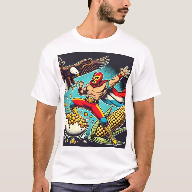 Lucha Libre Tshirt (Vorderseite)