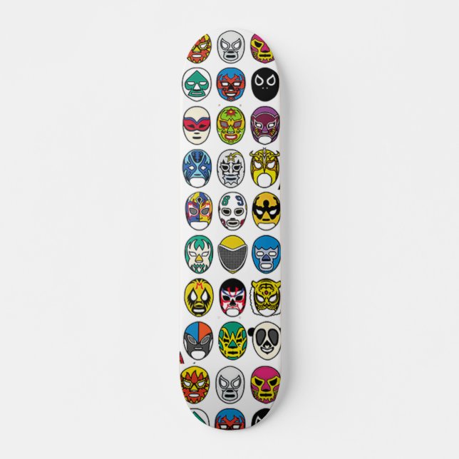 lucha, lucha, lucha Brett Skateboard (Vorne)