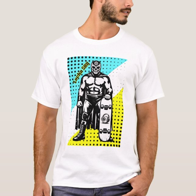 Lucha Sk8 T-Shirt (Vorderseite)