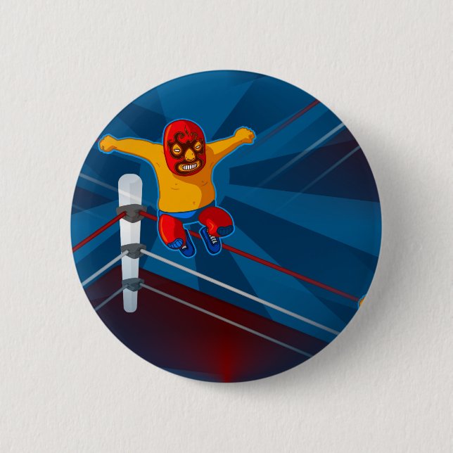 Luchador Button (Vorderseite)