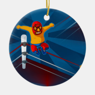 Luchador Keramikornament