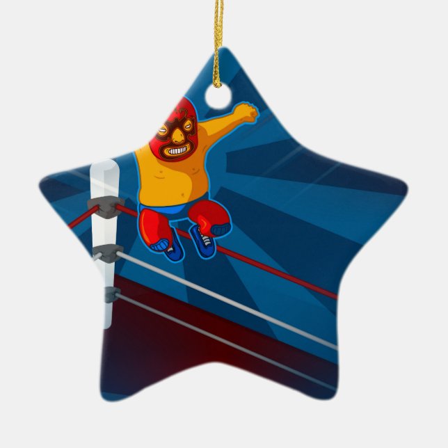 Luchador Keramikornament (Vorne)