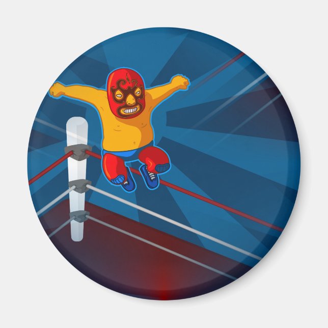Luchador Magnet (Vorne)