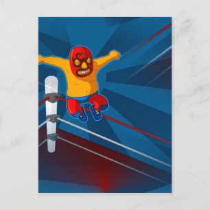 Luchador Postkarte