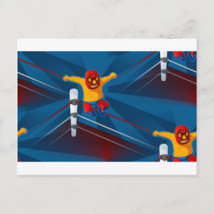 Luchador Postkarte