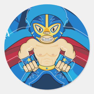 Luchador Wrestler Sticker