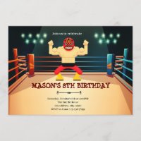 Luchador Wrestling Geburtstagsfeier