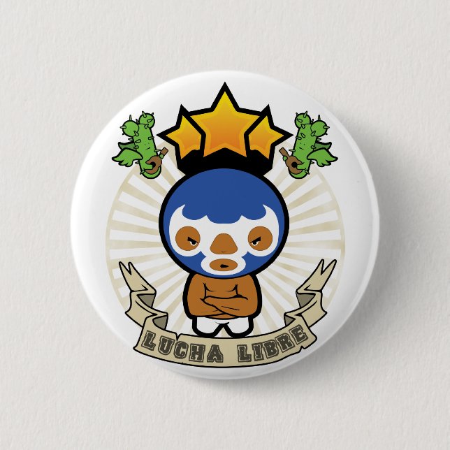 Luchadore Button (Vorderseite)