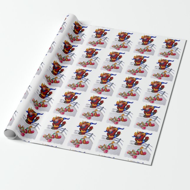 Luchadores Geschenkpapier (Ungerollt)