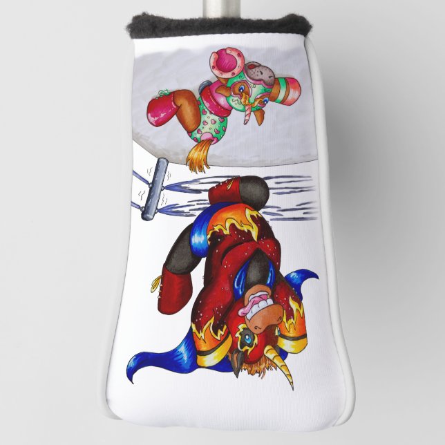 Luchadores Golf Headcover (Rotieren 90)