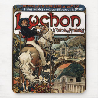 Luchon ( Lithograph) Mousepad