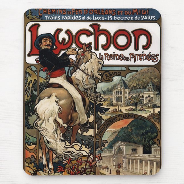 Luchon ( Lithograph) Mousepad (Vorne)