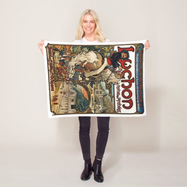 Luchon, Mucha Fleecedecke (Beispiel)