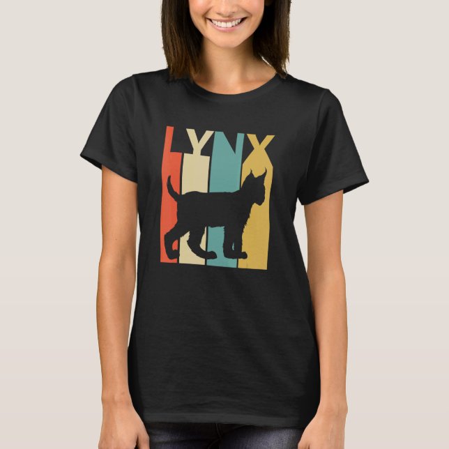 Luchs-Katzen-Kostüm Luchs-Katze T-Shirt (Vorderseite)