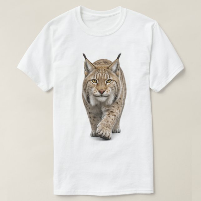 Luchs nähert sich T-Shirt (Design vorne)