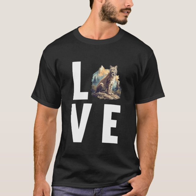 Luchse Luchs T-Shirt (Vorderseite)