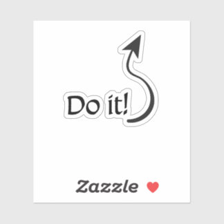 Luci - Mach es! - Ernüchterung Aufkleber