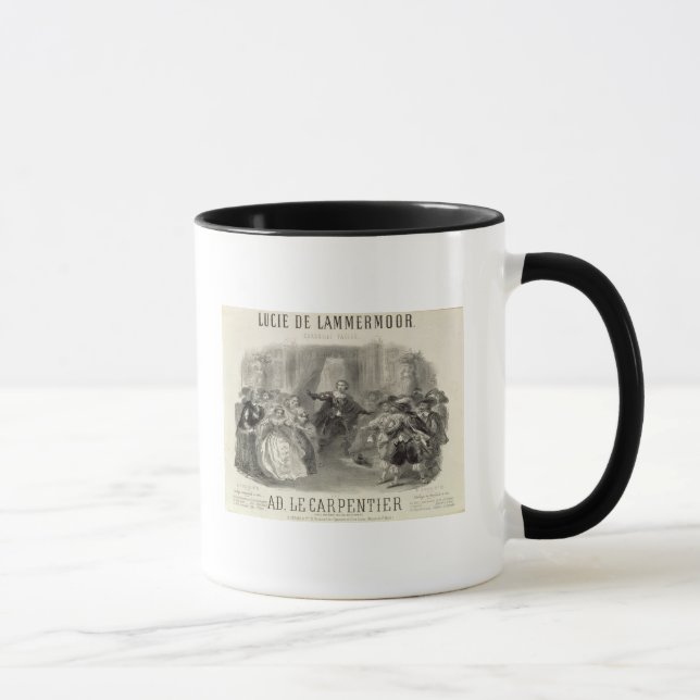 Lucia de Lammermoor' die Oper Tasse (Rechts)