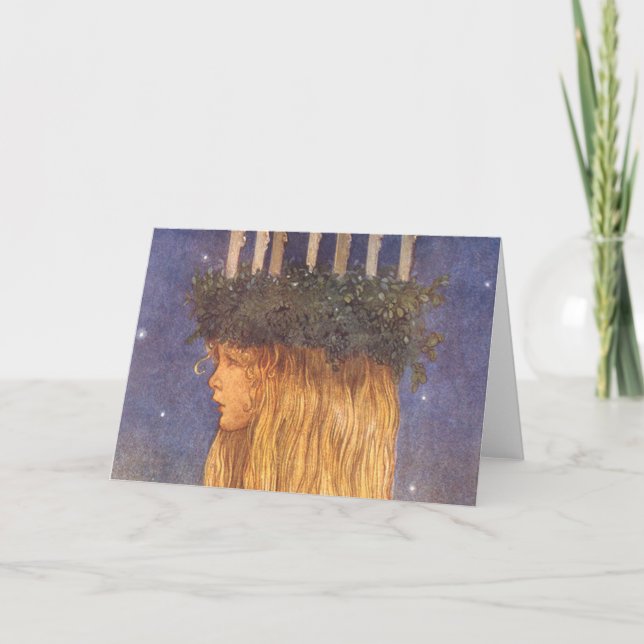 Lucia John Bauer Karte (Vorderseite)