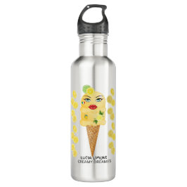Lucia Limone Water Bottle Creamy Dreamies Edelstahlflasche