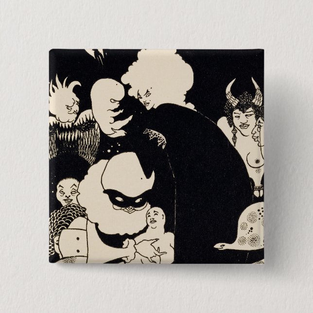 Lucians merkwürdige Geschöpfe, Illustration von Button (Vorderseite)