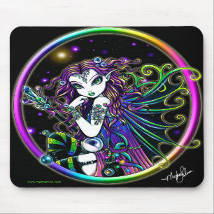 Lucida Kristallregenbogen-Fee Mousepad