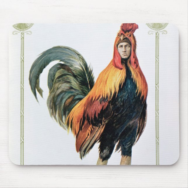 Lucien Guitry in 'Chantecler Mousepad (Vorne)