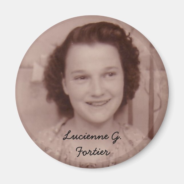 Lucienne2, Lucienne G. Fortier Magnet (Vorne)