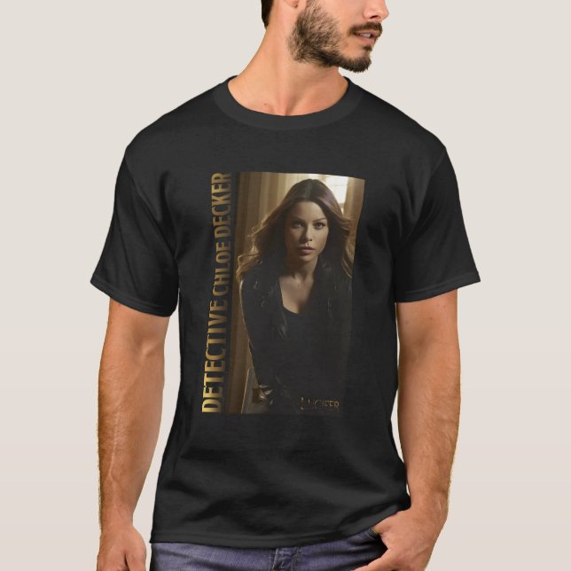 Lucifer Detection Chloe Decker Gold Series T-Shirt (Vorderseite)
