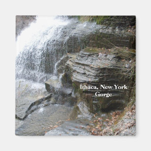 LUCIFER FALLS GORGE ITHACA NEW YORK Magnet