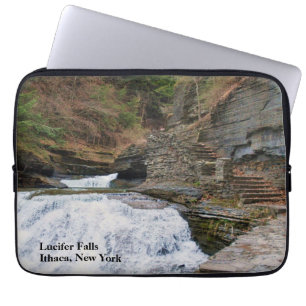 LUCIFER FALLS ITHACA NEW YORK LAPTOPSCHUTZHÜLLE